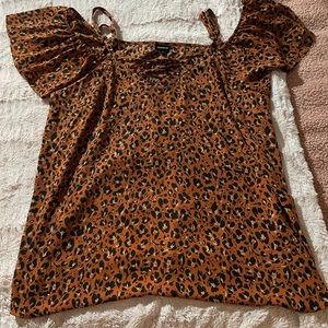 Torrid Cold Shoulder Tunic Top